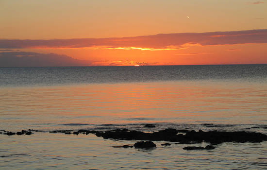 Bahamas sunrise.